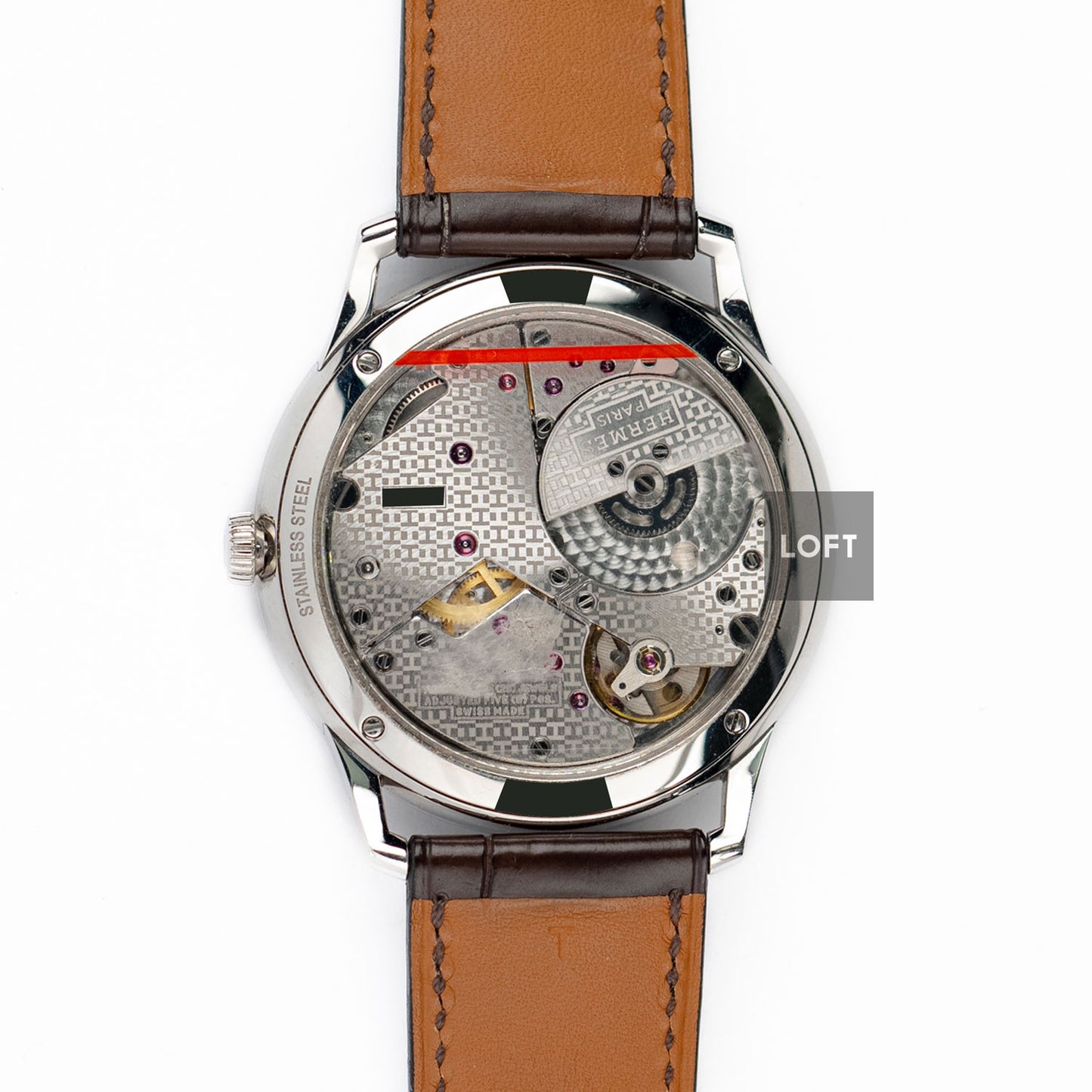 Hermes Slim D'Hermes Automatic Silver Dial 39,5 mm