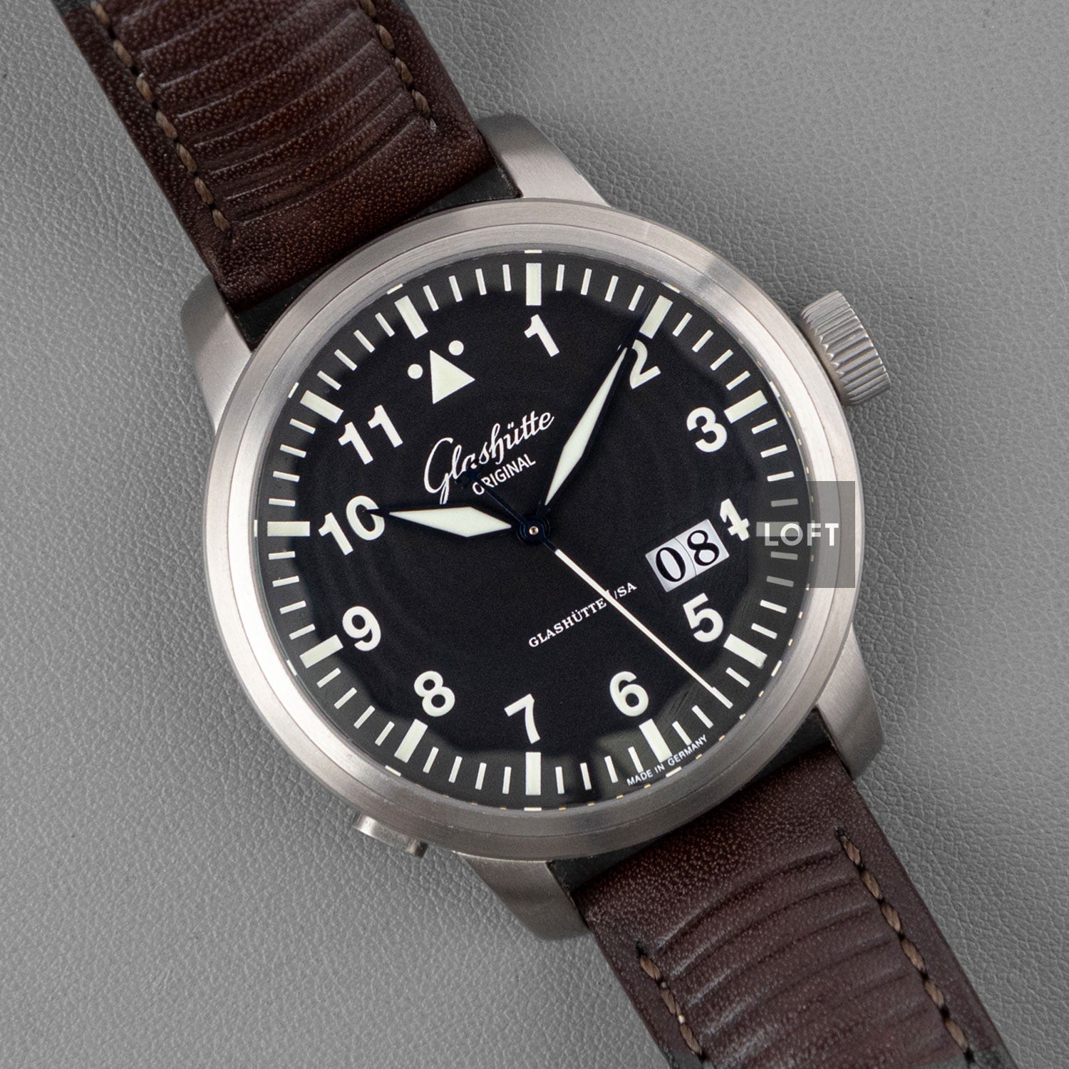 Glashütte Senator Navigator Panorama Date 44 mm