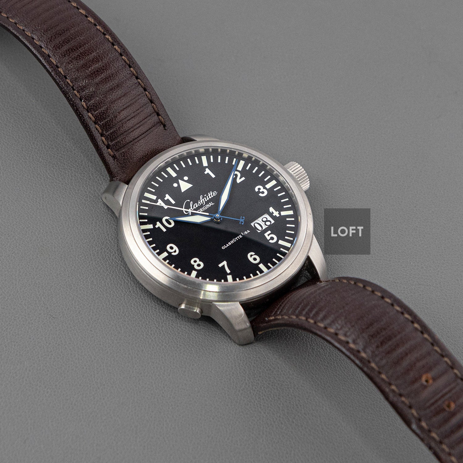 Glashütte Senator Navigator Panorama Date 44 mm