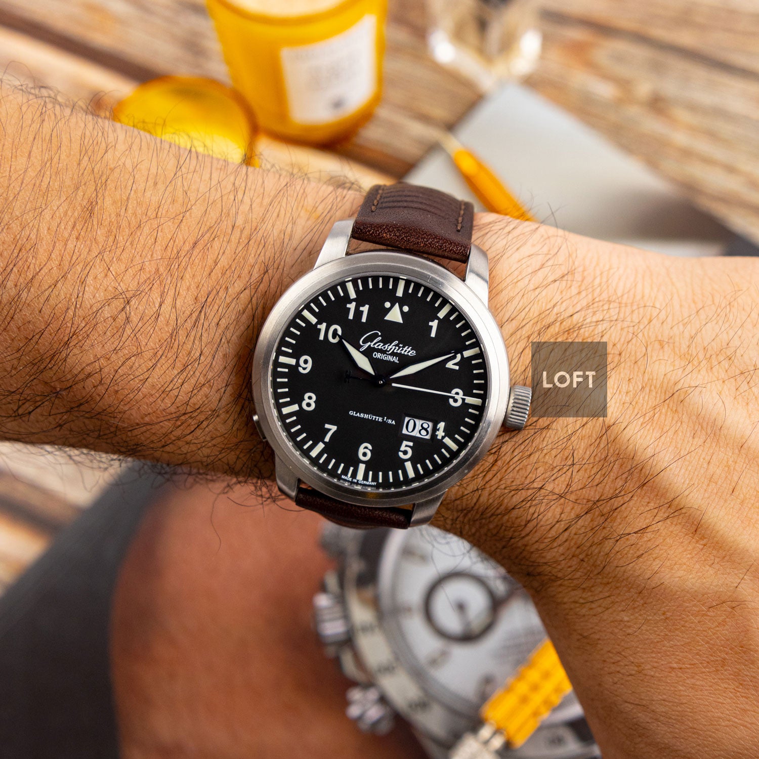 Glashütte Senator Navigator Panorama Date 44 mm