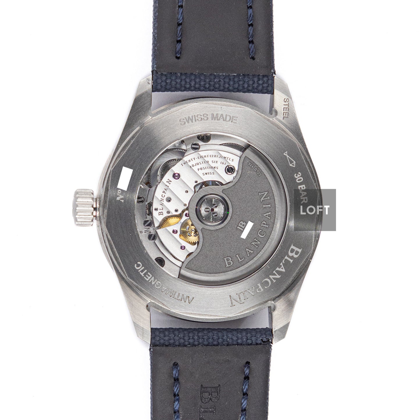 Blancpain Bathyscaphe Automatic Blue Dial 38 mm