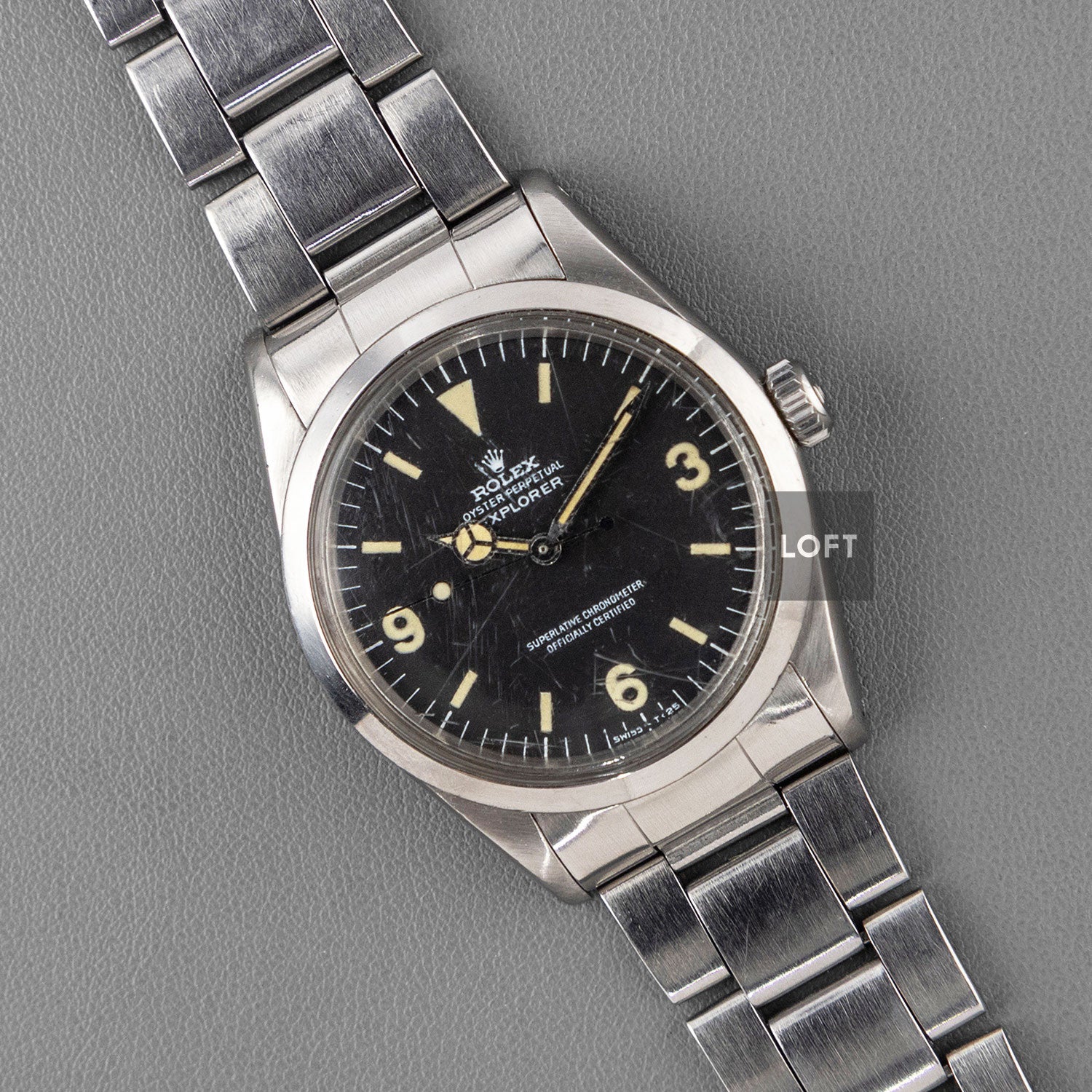 Rolex Explorer Ref. 1016 Tritium 1974 36 mm