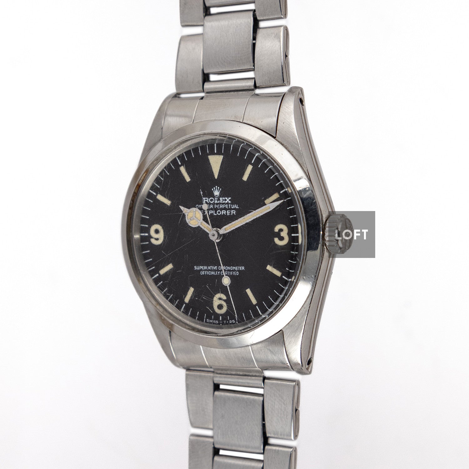 Rolex Explorer Ref. 1016 Tritium 1974 36 mm