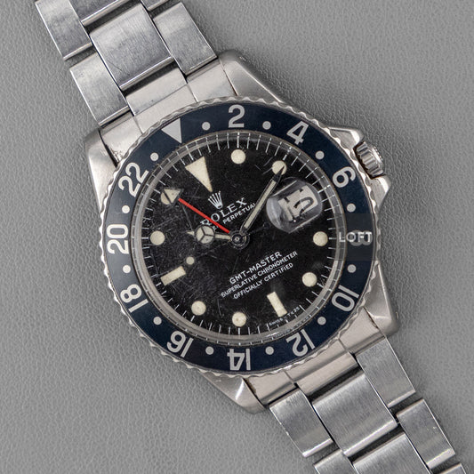 Rolex GMT-Master 1675 Black Bezel Vintage 40 mm