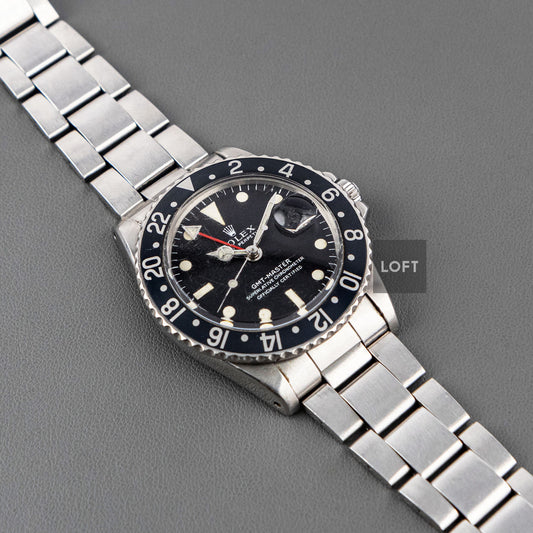 Rolex GMT-Master 1675 Black Bezel Vintage 40 mm