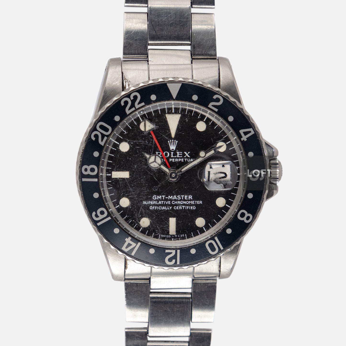 Rolex GMT-Master 1675 Black Bezel Vintage 40 mm