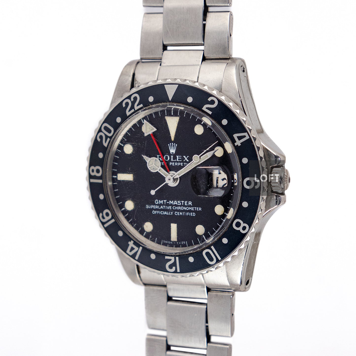 Rolex GMT-Master 1675 Black Bezel Vintage 40 mm