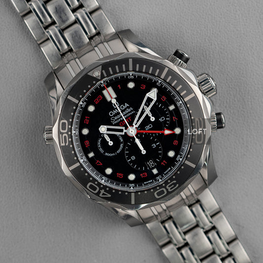 Omega Seamaster Diver 300M Chronograph GMT 44 mm