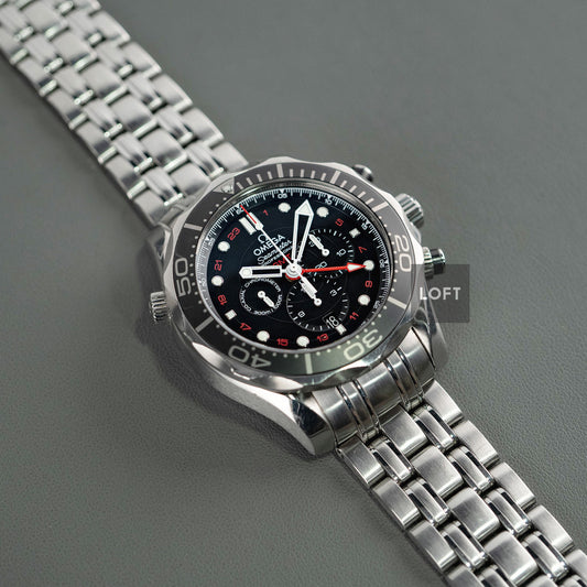 Omega Seamaster Diver 300M Chronograph GMT 44 mm