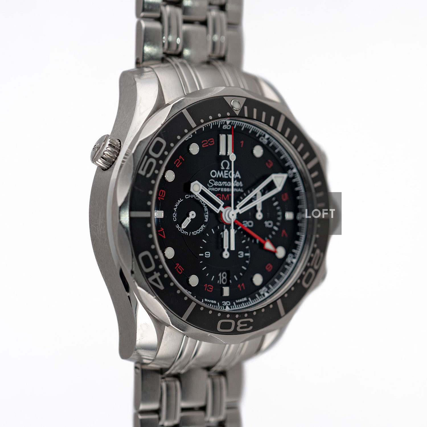 Omega Seamaster Diver 300M Chronograph GMT 44 mm