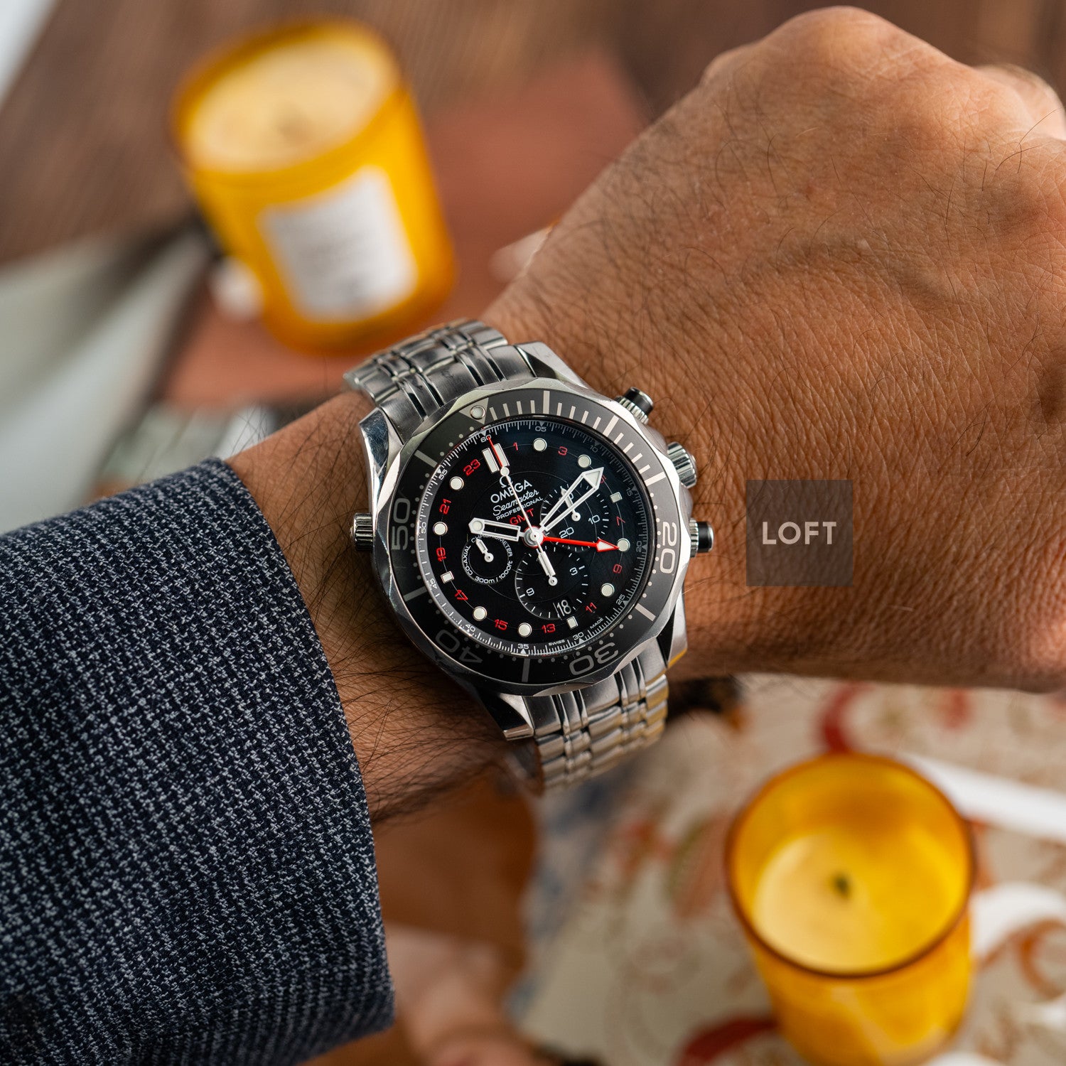 Omega Seamaster Diver 300M Chronograph GMT 44 mm