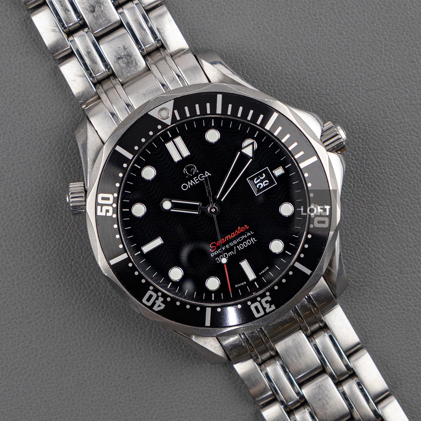 Omega Seamaster Diver 300M Quartz Black Dial 41 mm