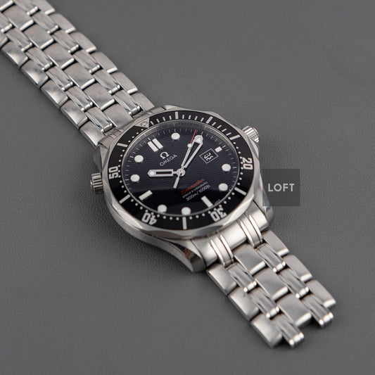 Omega Seamaster Diver 300M Quartz Black Dial 41 mm