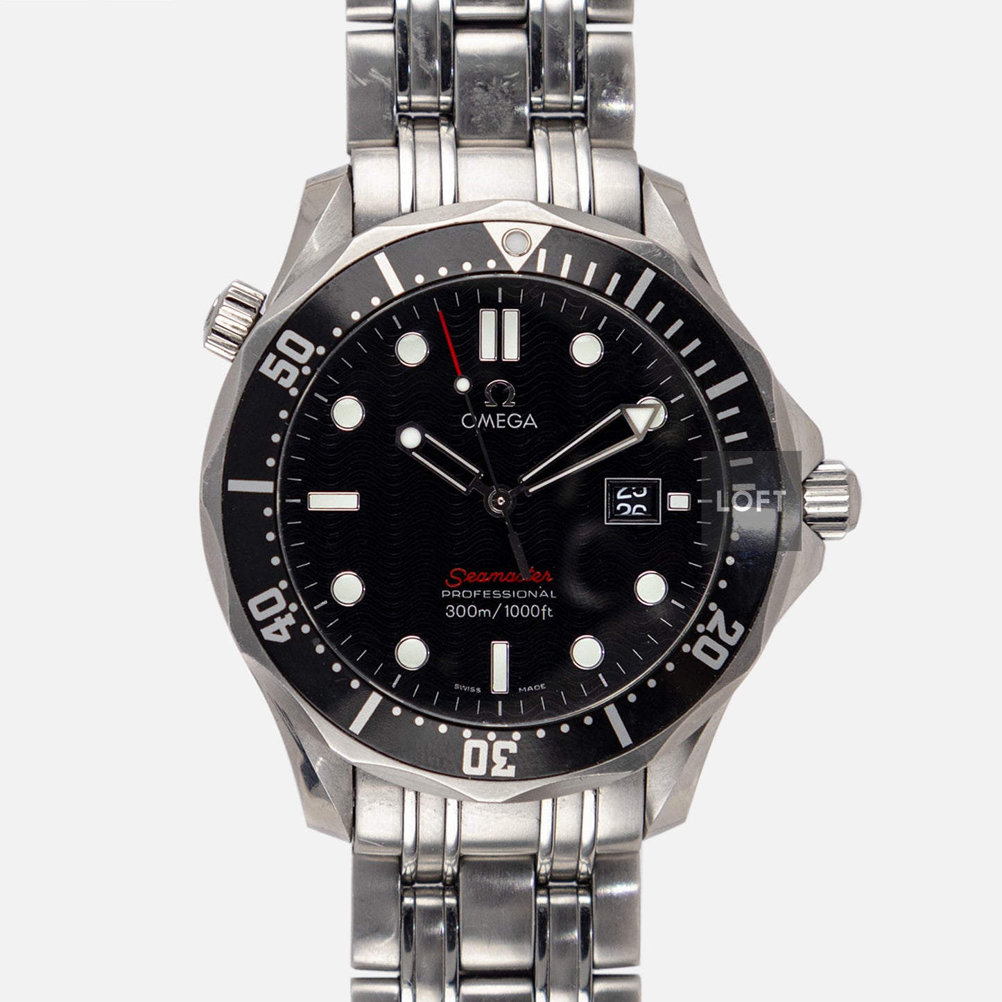 Omega Seamaster Diver 300M Quartz Black Dial 41 mm
