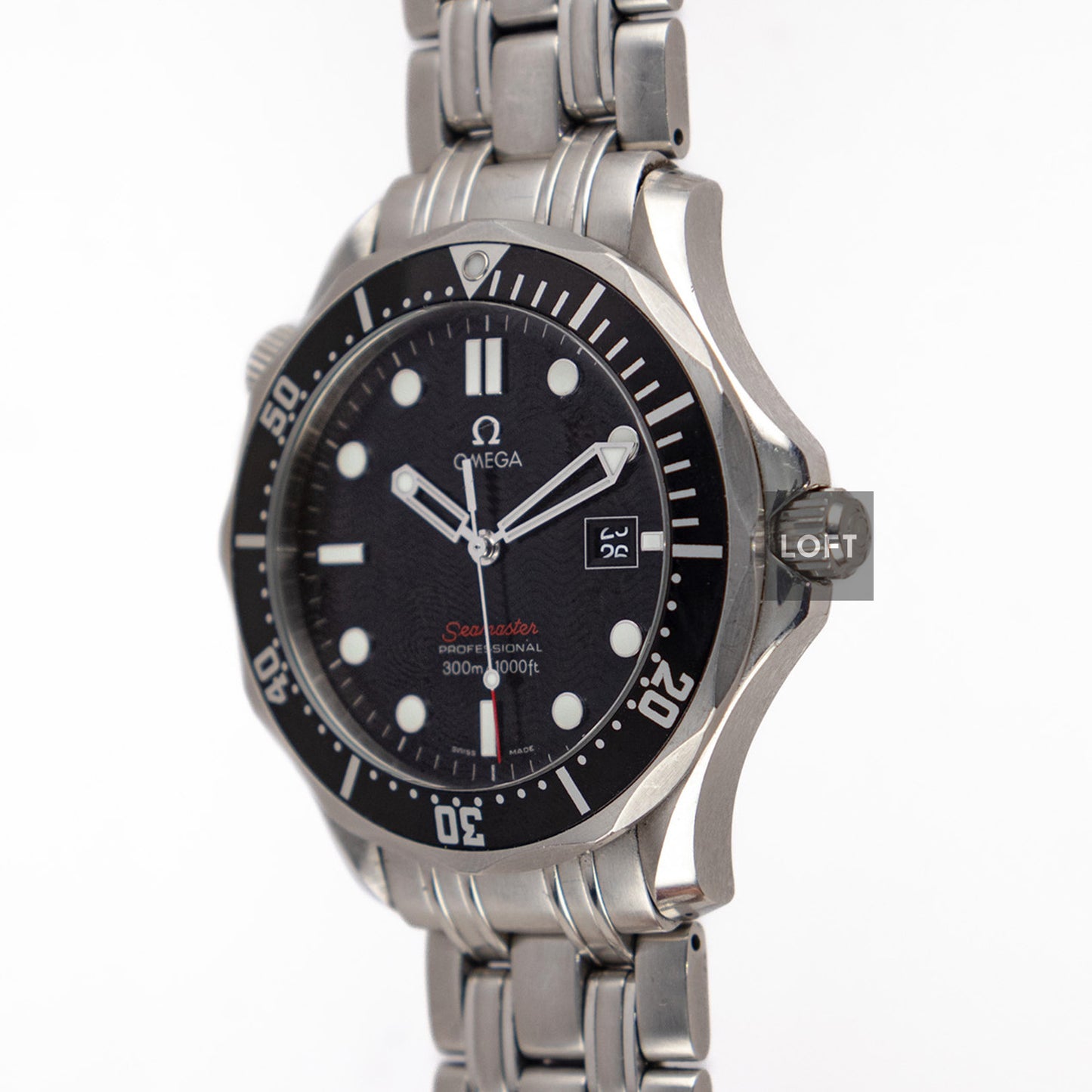 Omega Seamaster Diver 300M Quartz Black Dial 41 mm