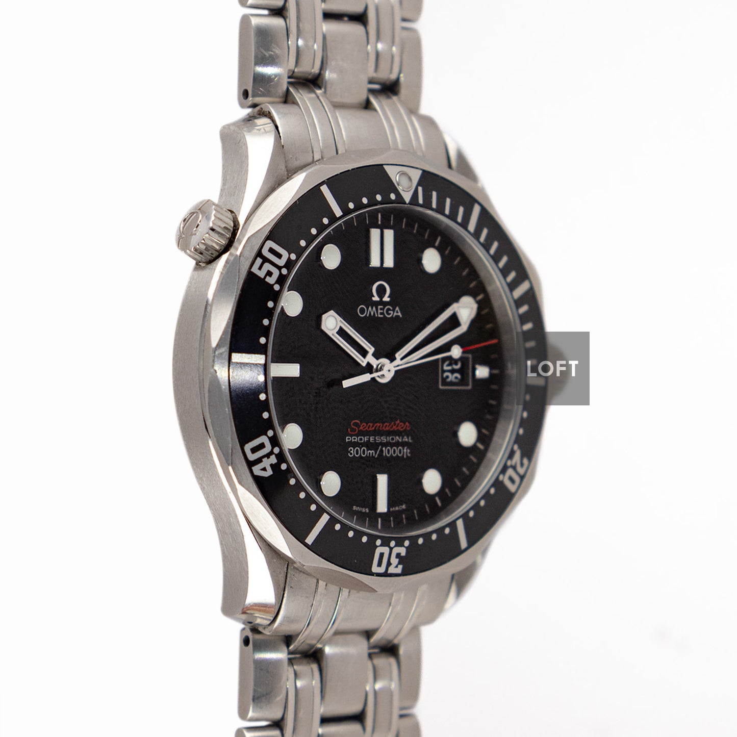 Omega Seamaster Diver 300M Quartz Black Dial 41 mm