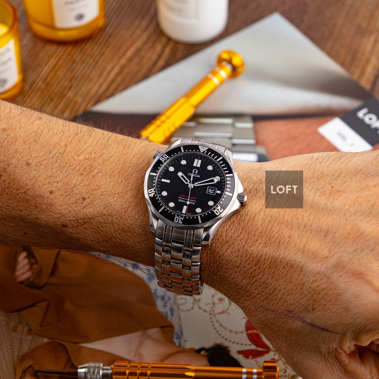 Omega Seamaster Diver 300M Quartz Black Dial 41 mm