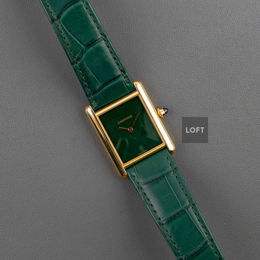 Cartier Tank Louis Cartier Large Green Dial 25,5 mm