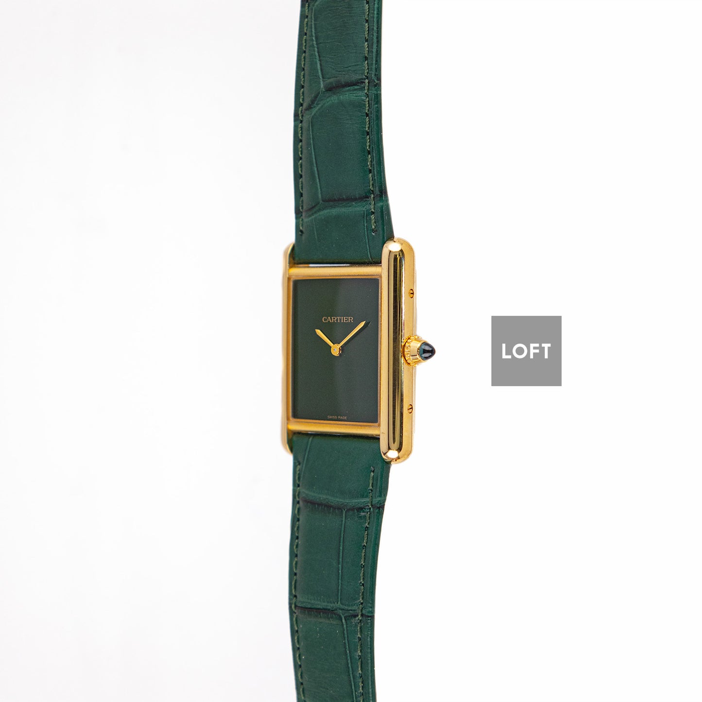 Cartier Tank Louis Cartier Large Green Dial 25,5 mm