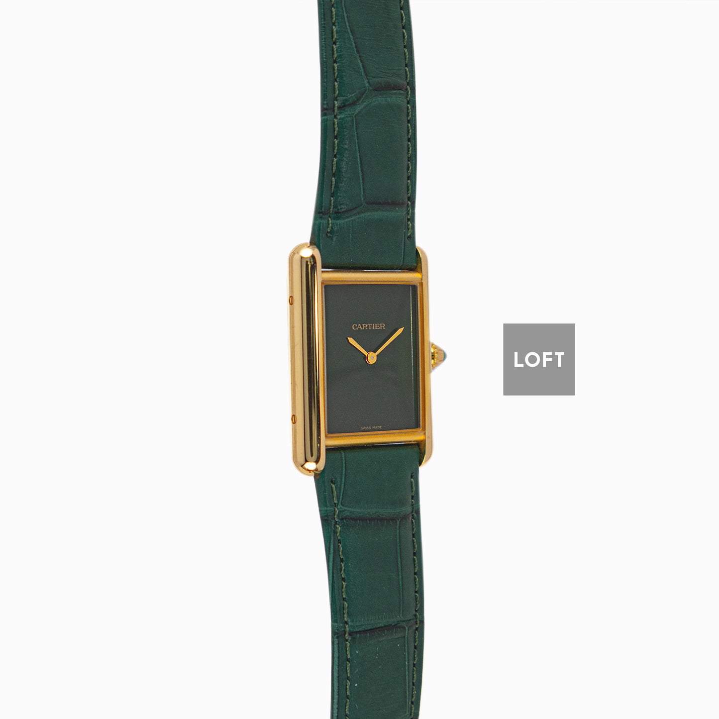 Cartier Tank Louis Cartier Large Green Dial 25,5 mm
