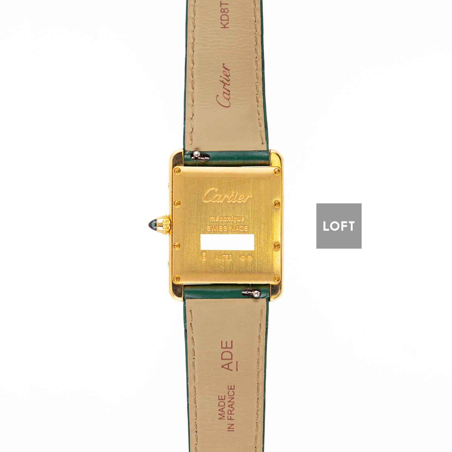 Cartier Tank Louis Cartier Large Green Dial 25,5 mm
