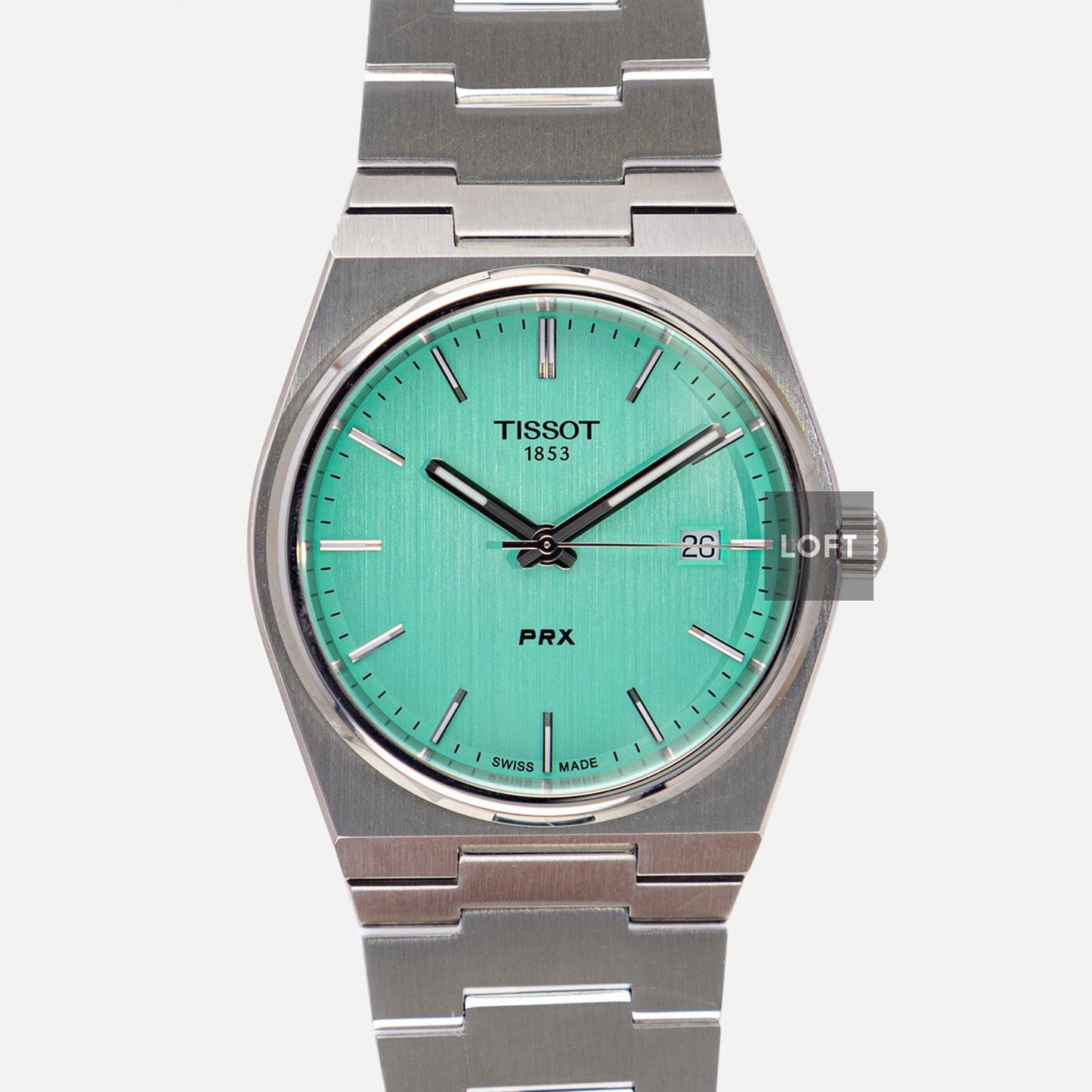 Tissot PRX T-Classic Quartz Turquoise Dial 40 mm