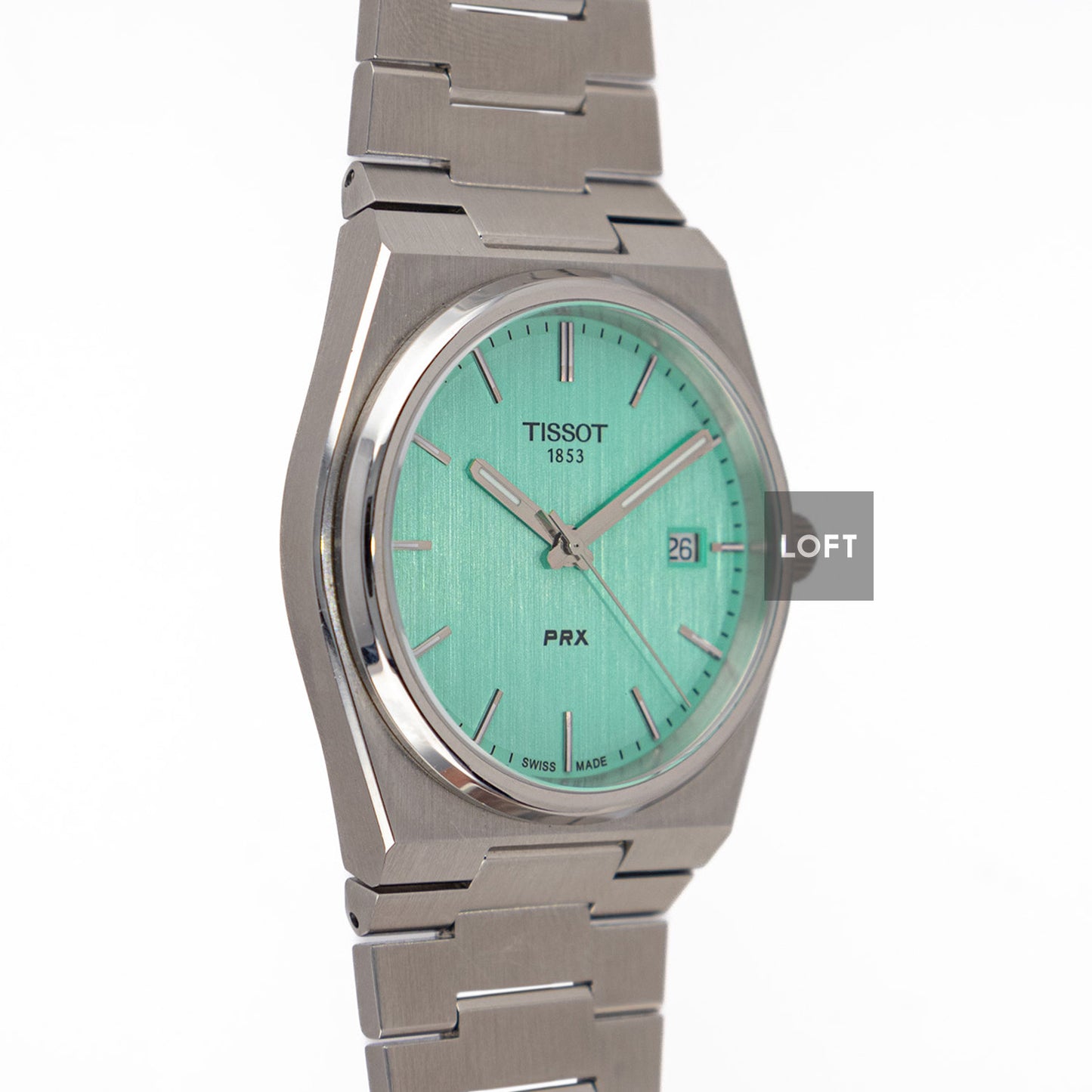 Tissot PRX T-Classic Quartz Turquoise Dial 40 mm