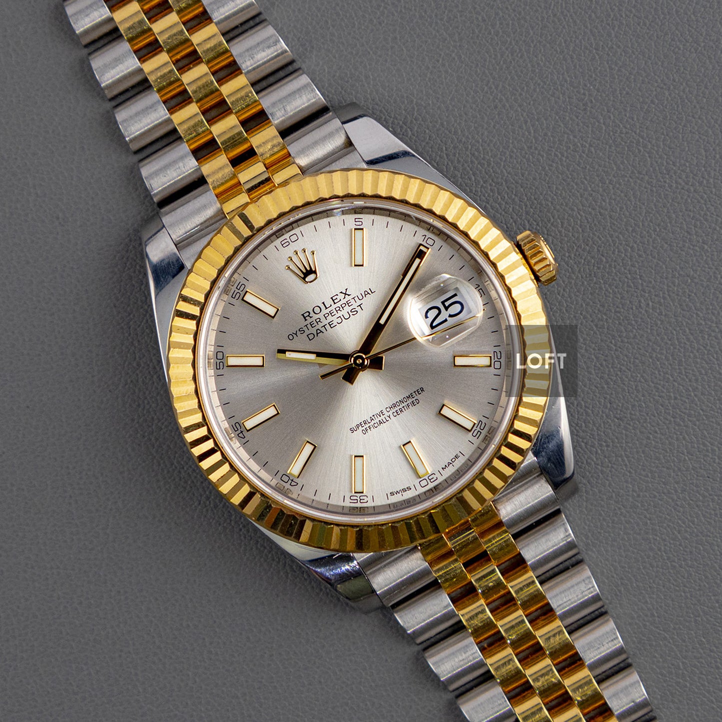 Rolex Datejust 126333 Oystersteel/Yellow Gold 41 mm
