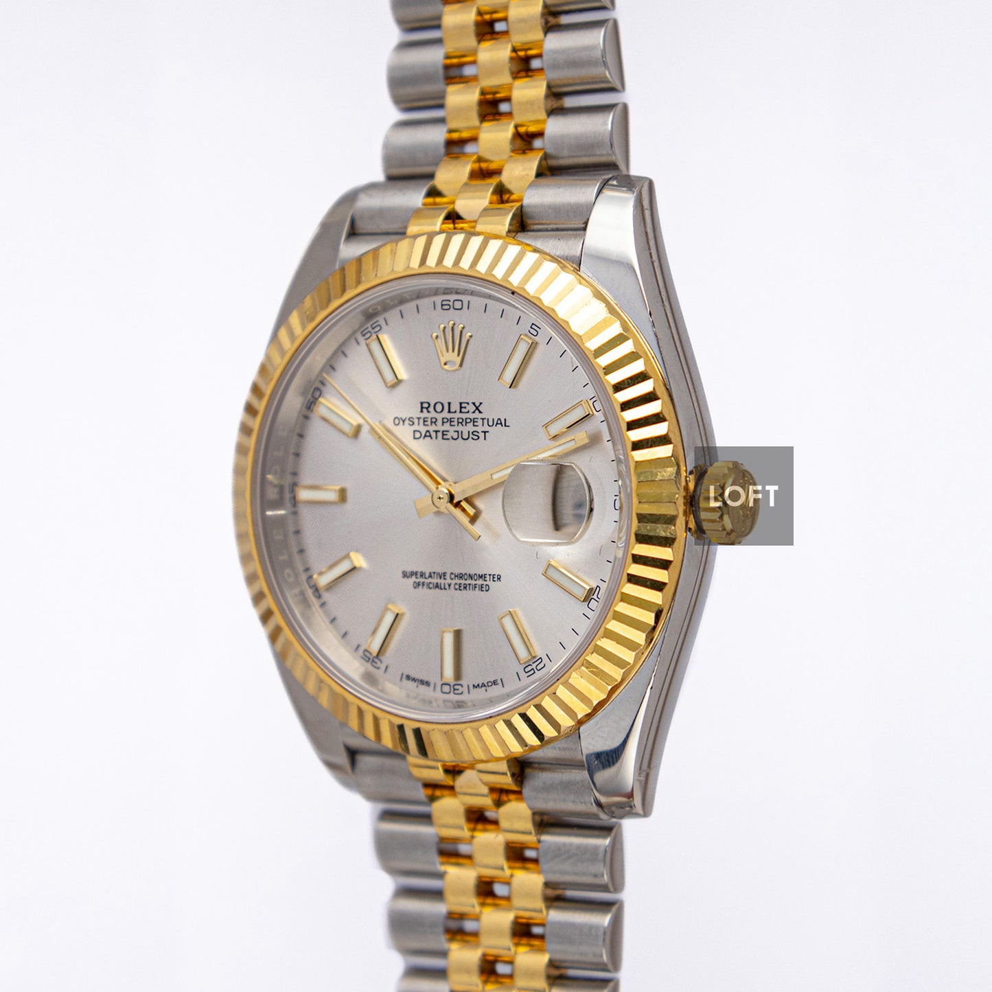 Rolex Datejust 126333 Oystersteel/Yellow Gold 41 mm