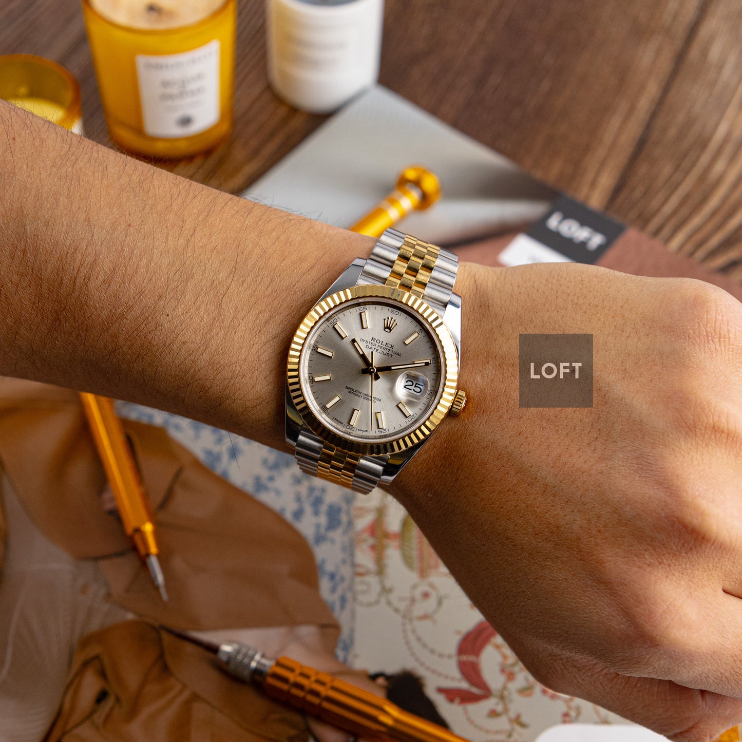 Rolex Datejust 126333 Oystersteel/Yellow Gold 41 mm