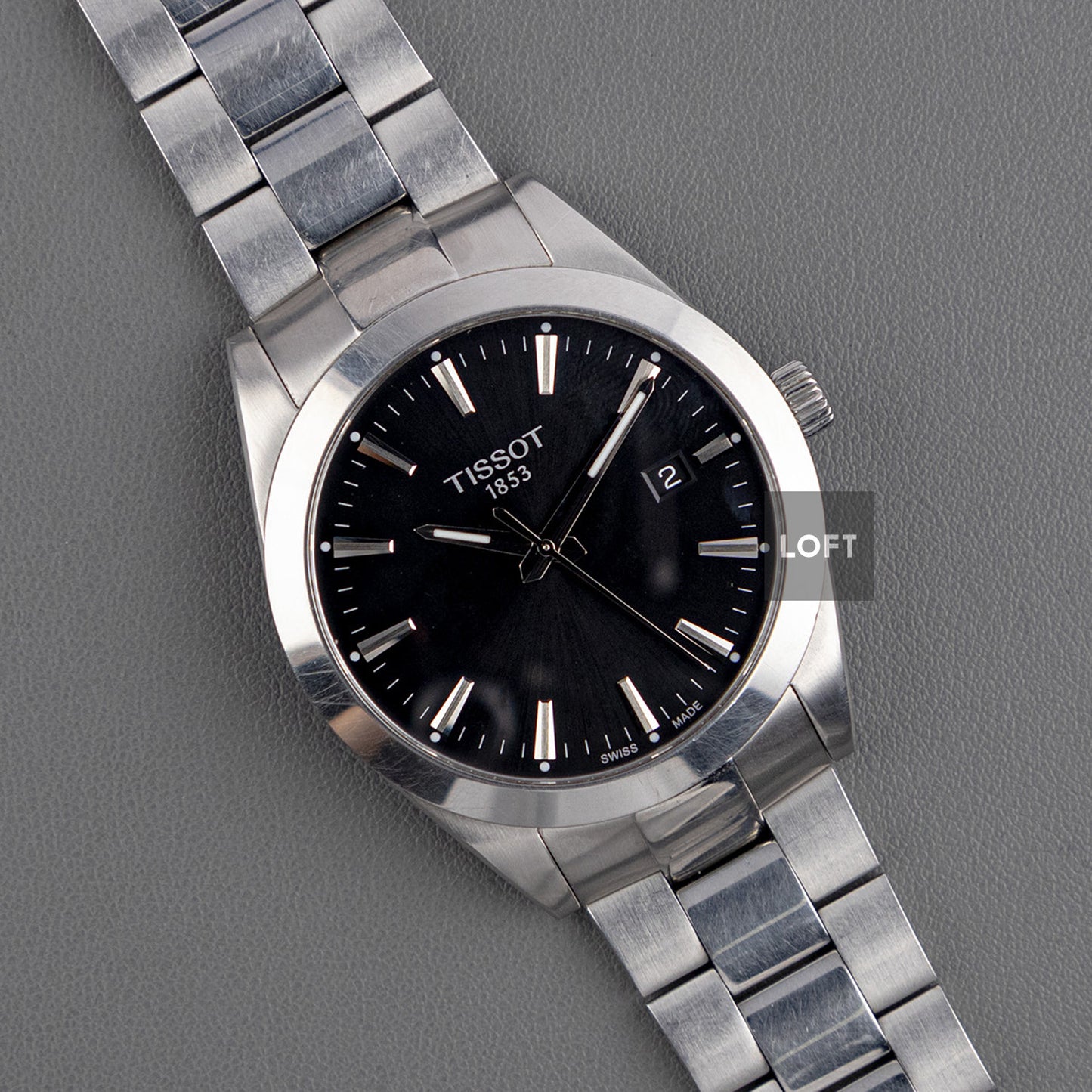 Tissot Gentleman Automatic Black Dial 40 mm