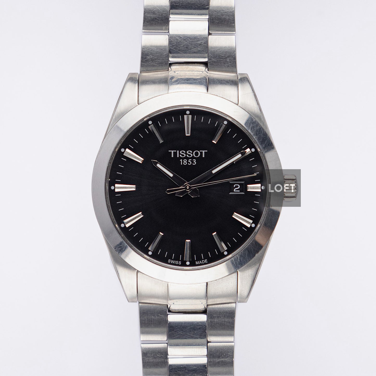 Tissot Gentleman Automatic Black Dial 40 mm