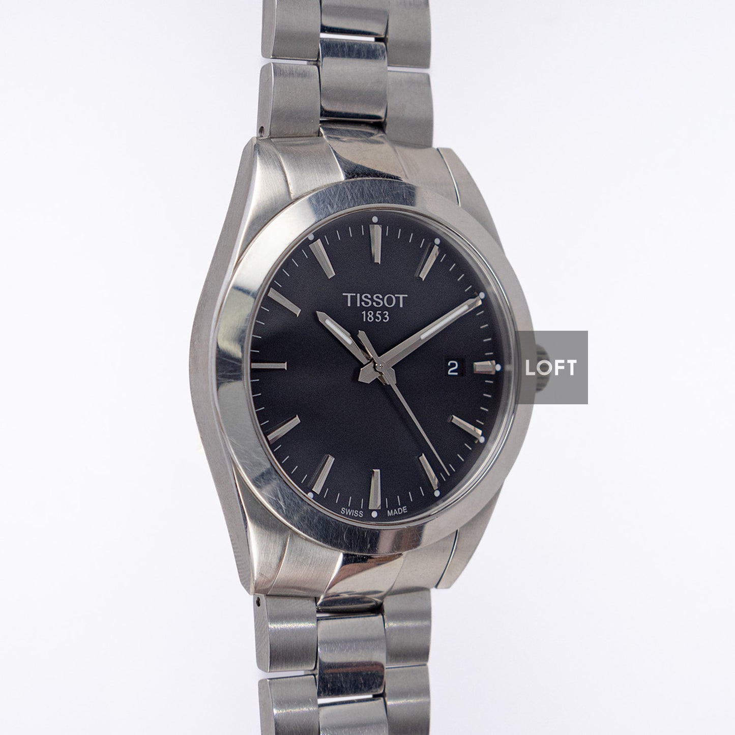 Tissot Gentleman Automatic Black Dial 40 mm