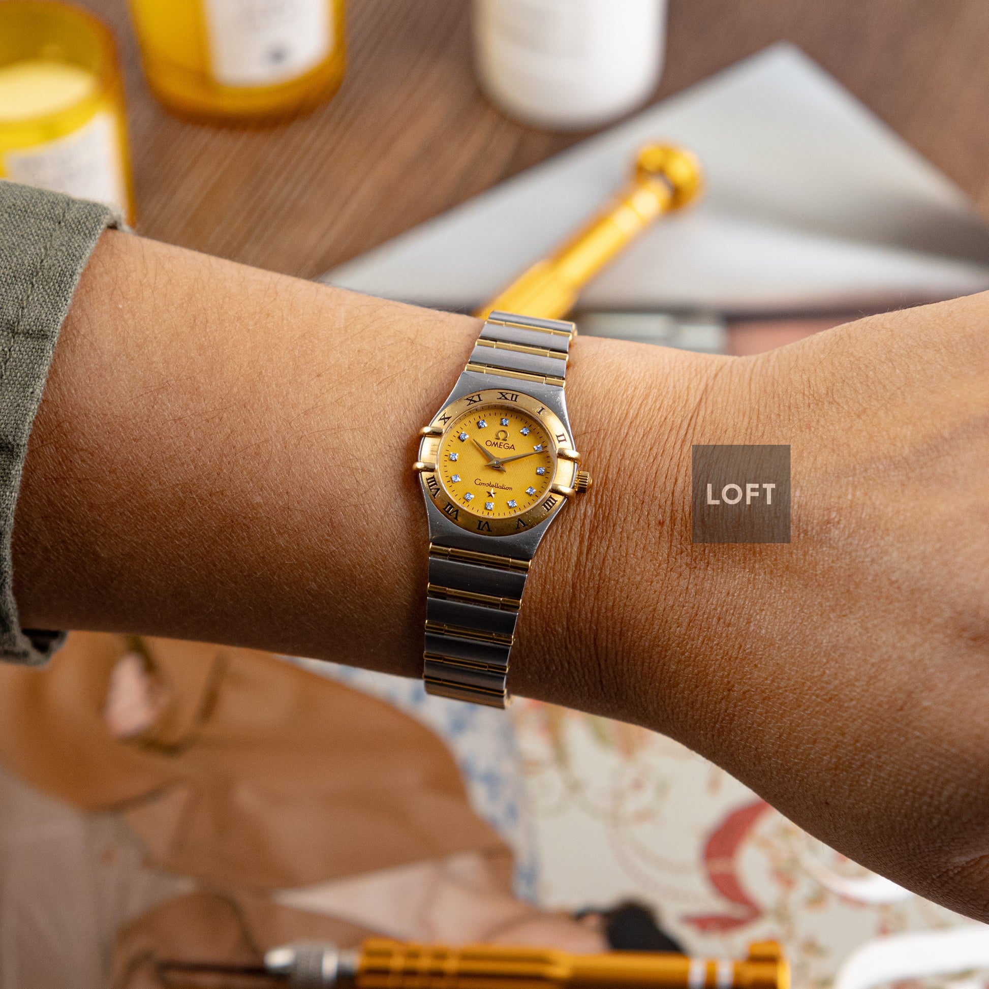 Omega Constellation Steel/Yellow Gold 22,5 mm