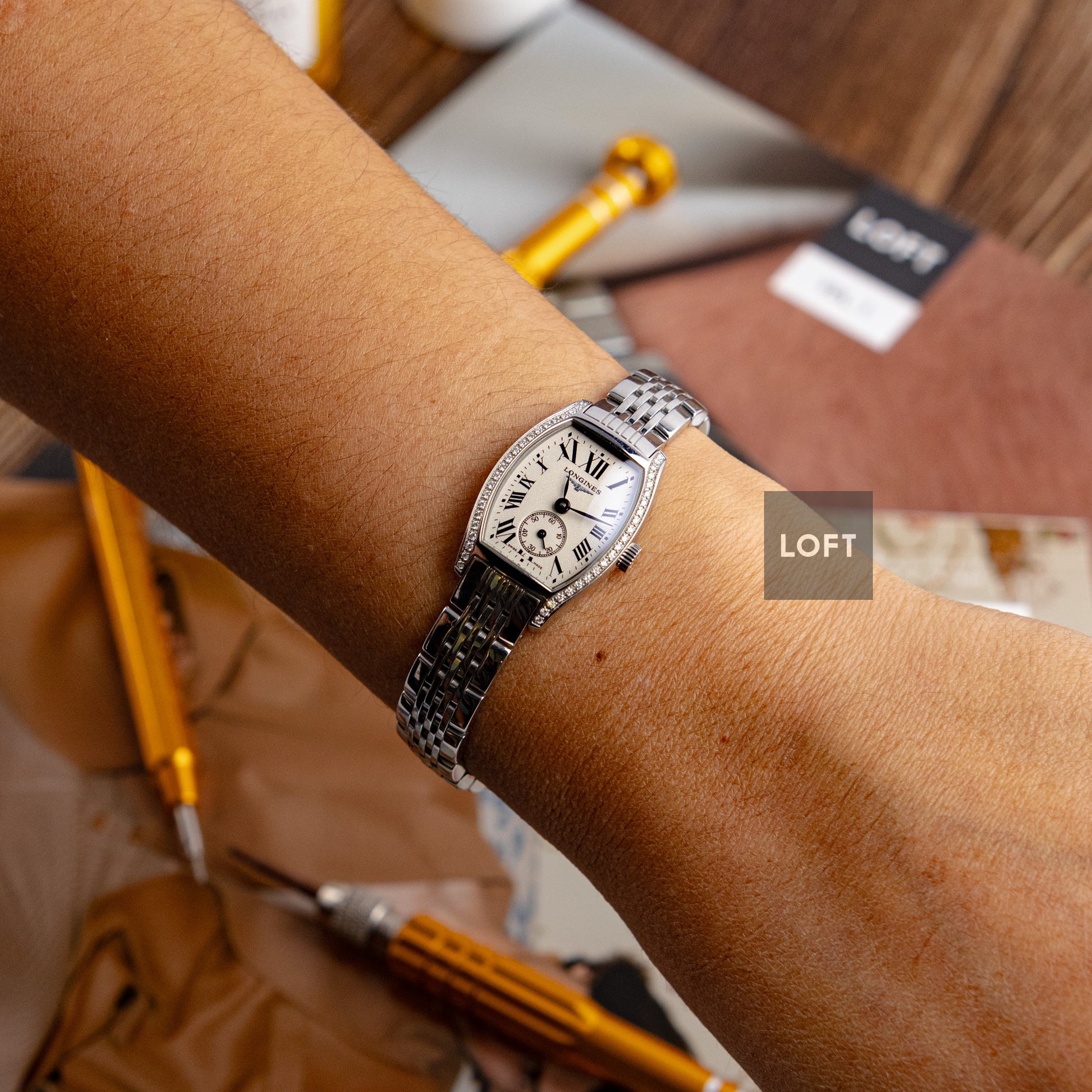 Longines Evidenza Quartz Diamond Bracelet 19,6 mm