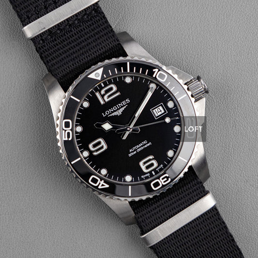 Longines HydroConquest Automatic Black Dial 41 mm
