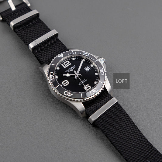 Longines HydroConquest Automatic Black Dial 41 mm