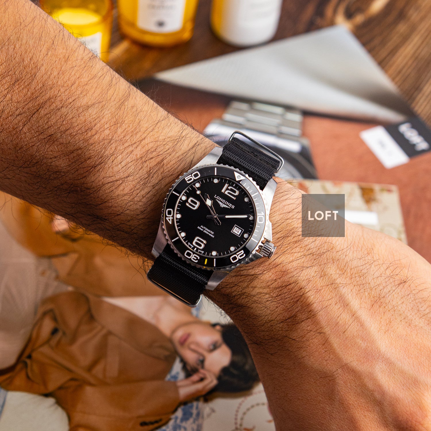 Longines HydroConquest Automatic Black Dial 41 mm