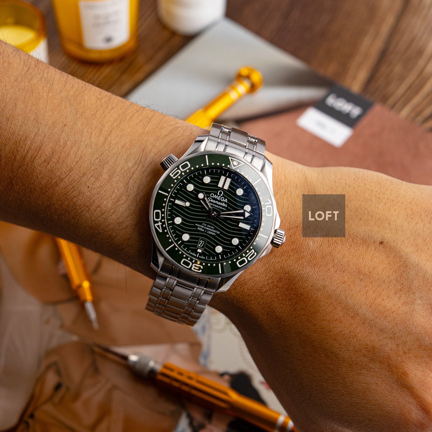 Omega Seamaster Diver 300M Green Dial 42 mm