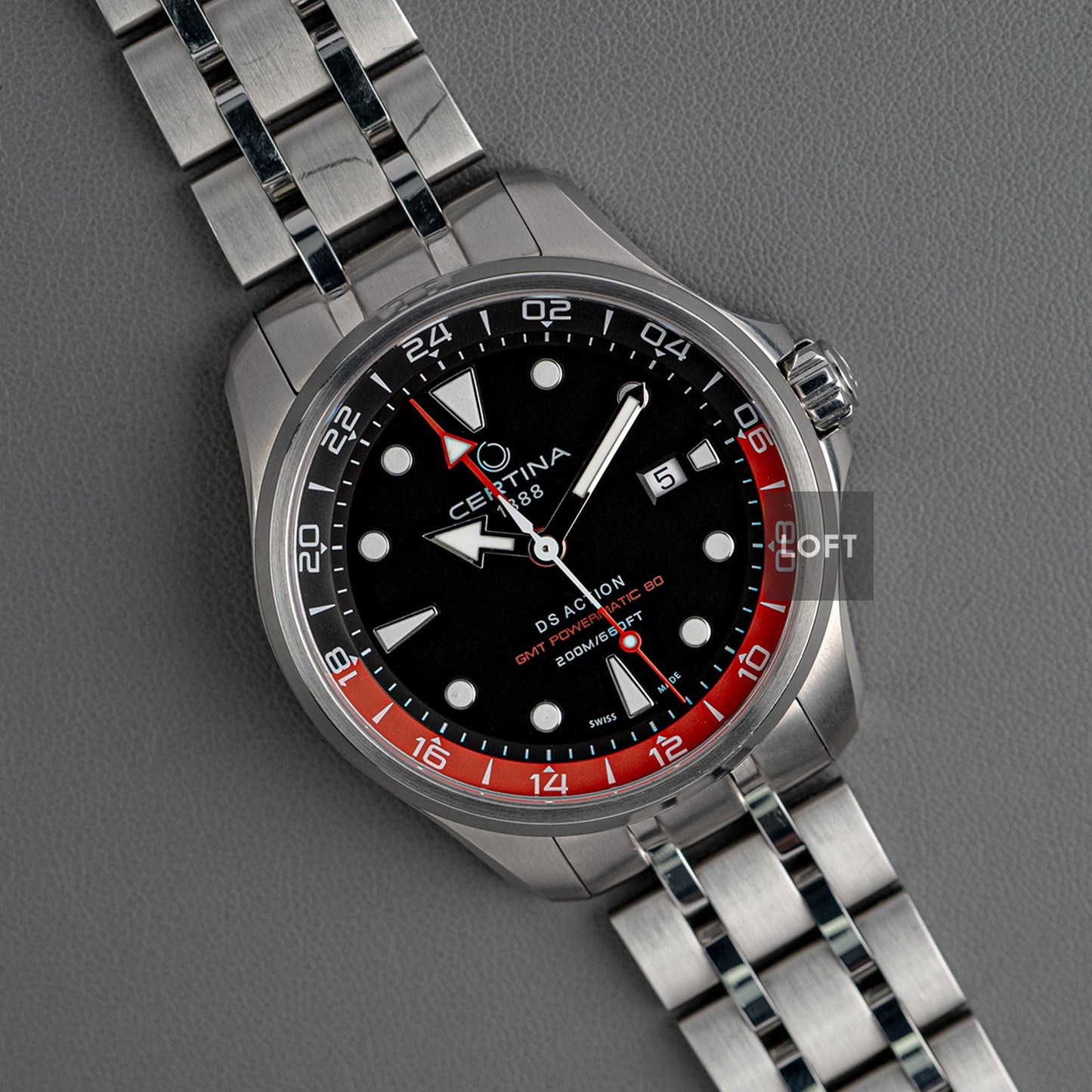 Certina DS Action GMT Powermatic 80 43,1 mm