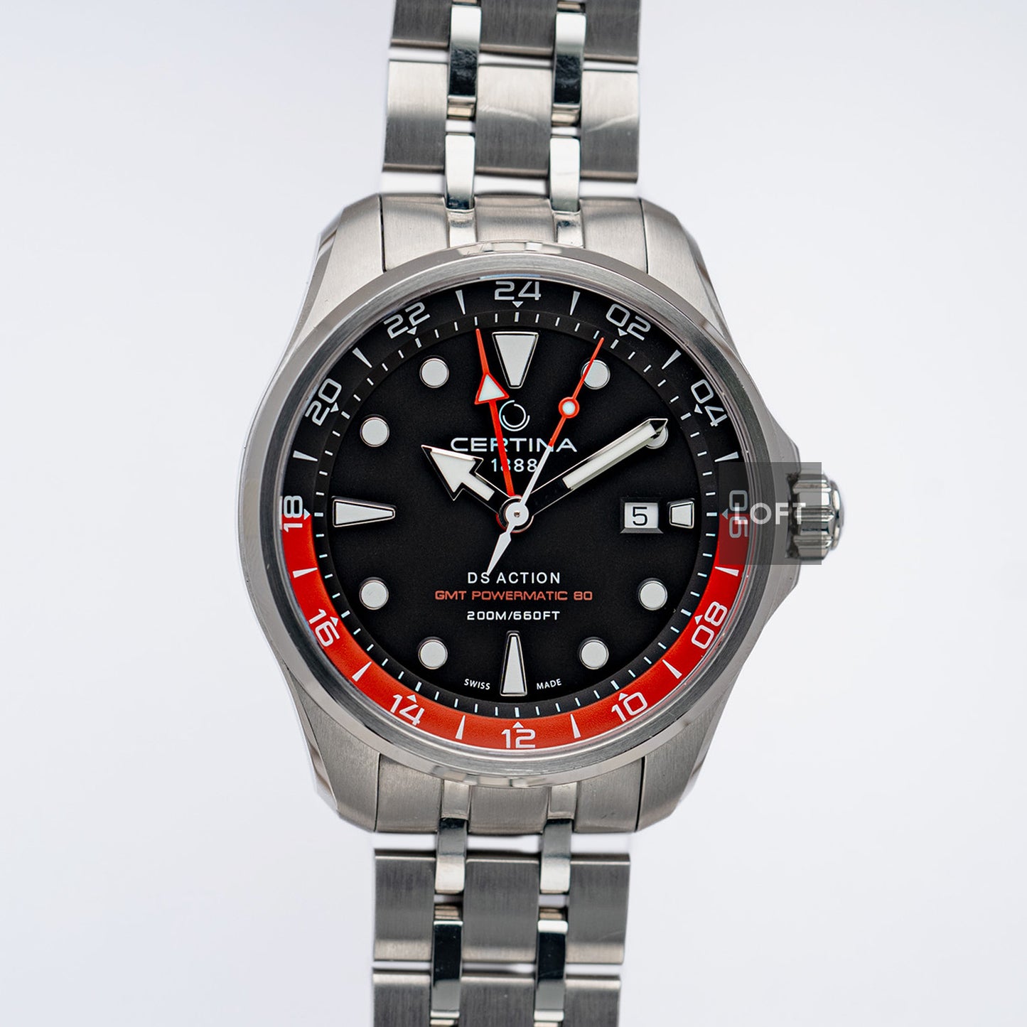 Certina DS Action GMT Powermatic 80 43,1 mm