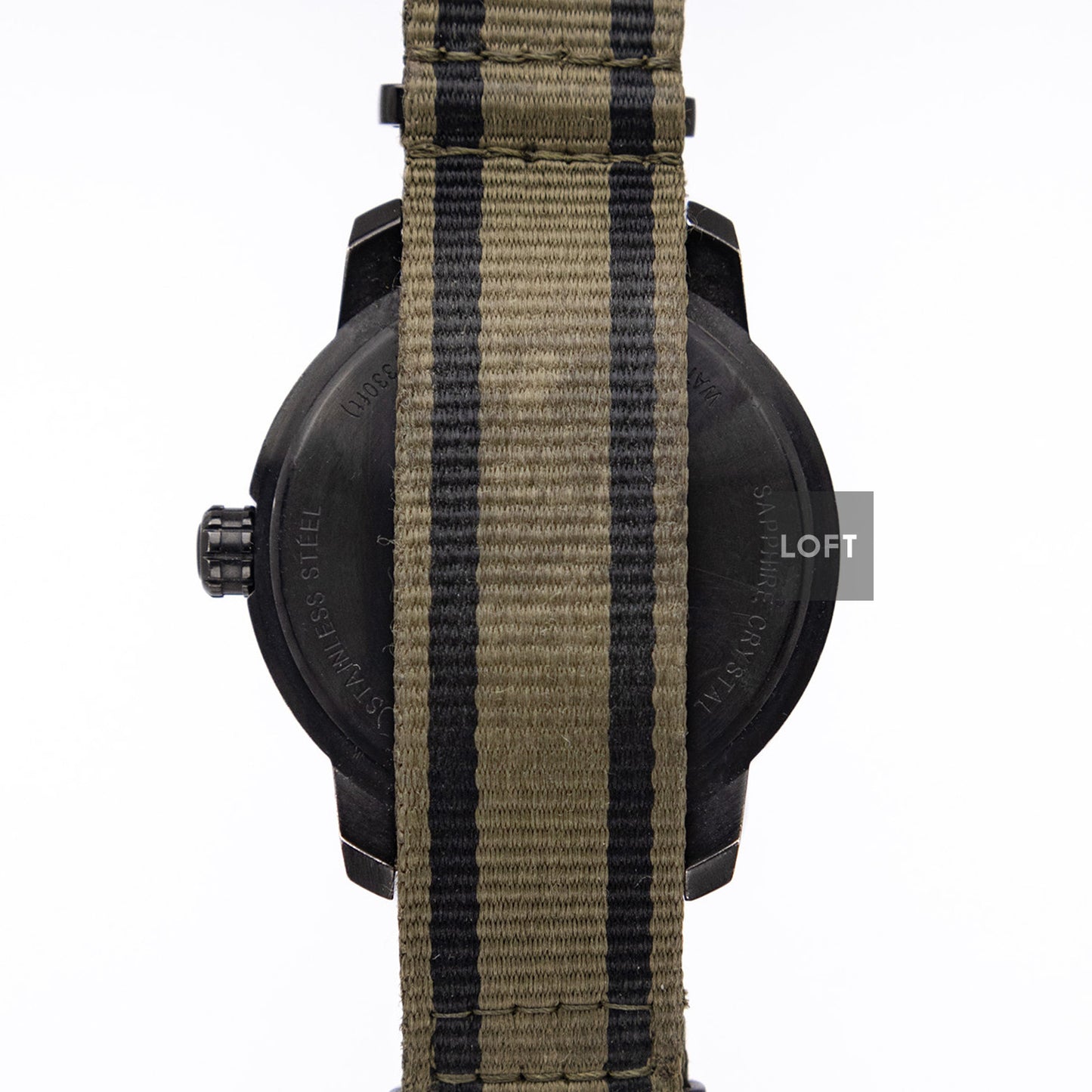 Tissot Quickster Black Dial NATO Strap Quartz 40mm