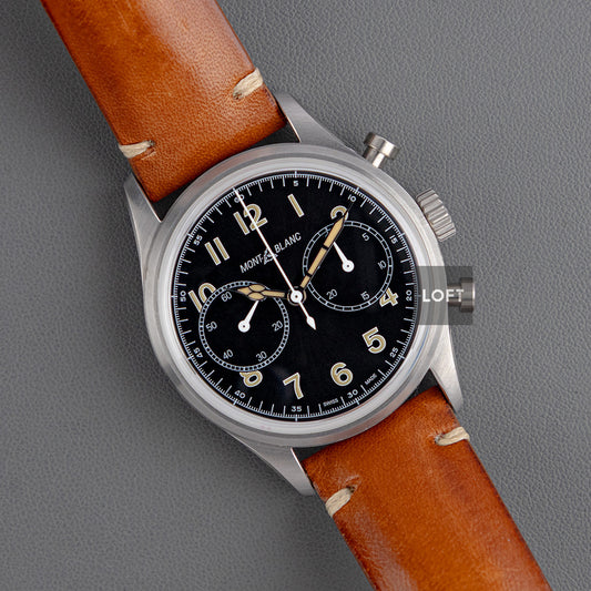 Montblanc 1858 Automatic Chronograph Black Dial 42 mm