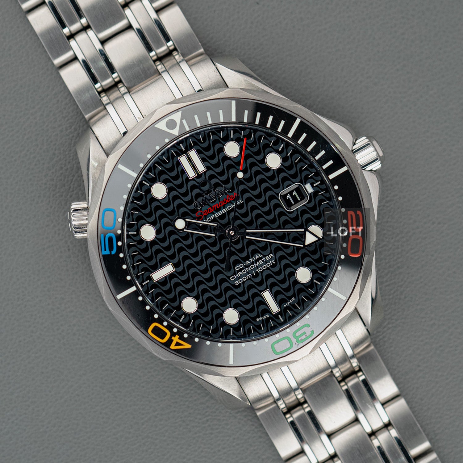 Omega Seamaster Diver 300M Rio 2016 Edición Limitada 41 mm