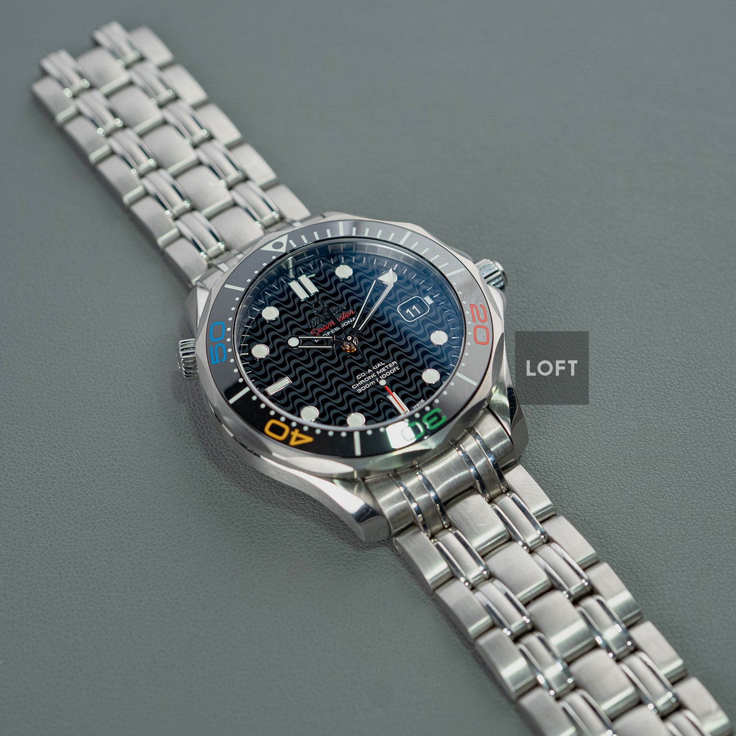 Omega Seamaster Diver 300M Rio 2016 Edición Limitada 41 mm