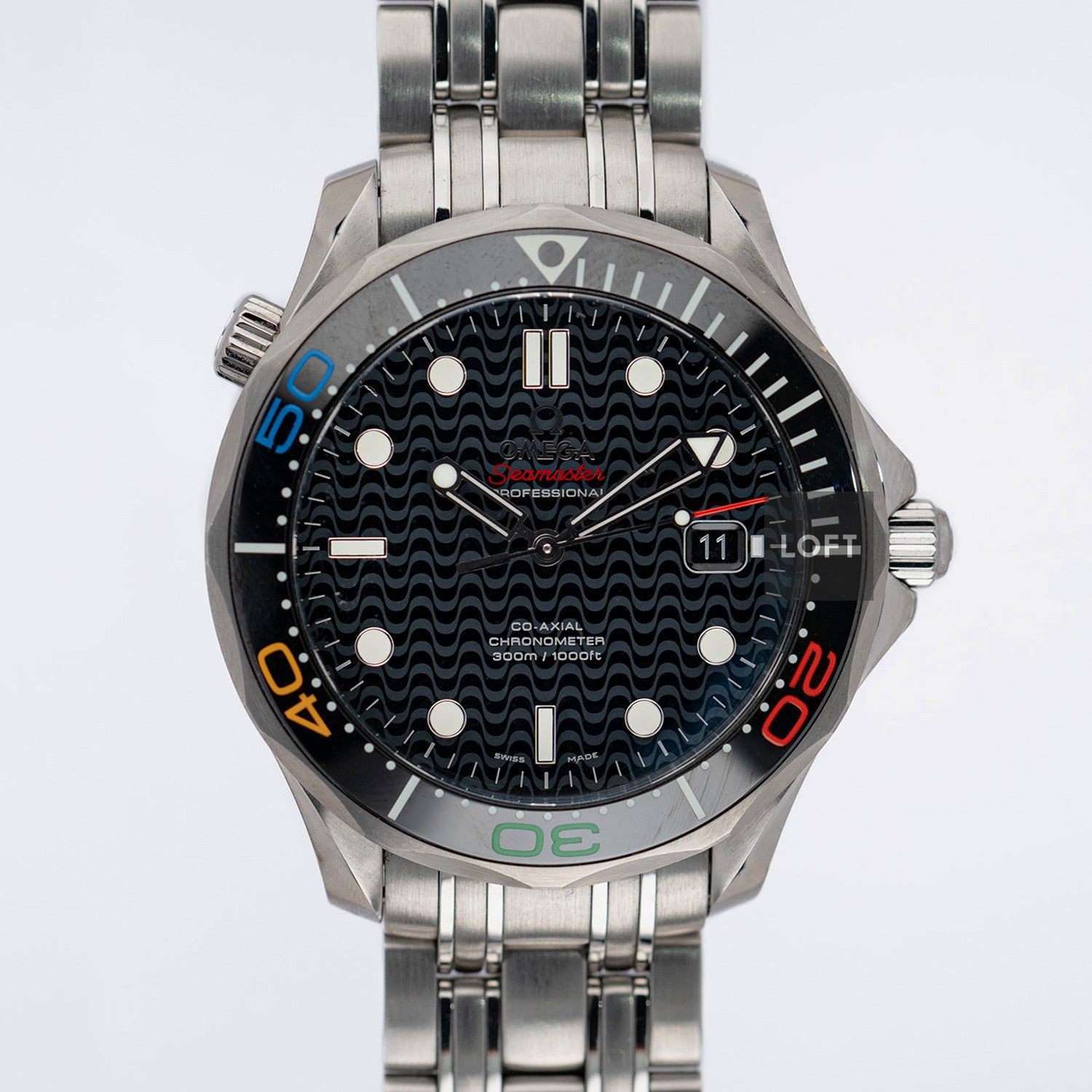 Omega Seamaster Diver 300M Rio 2016 Edición Limitada 41 mm
