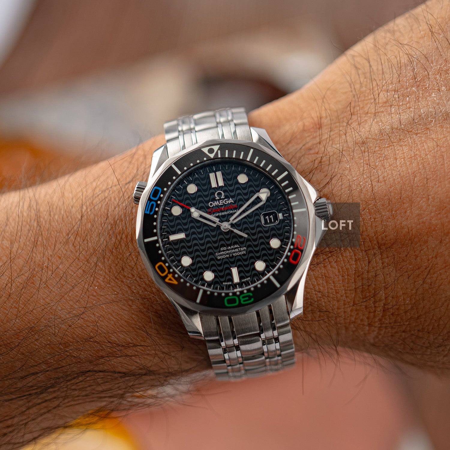 Omega Seamaster Diver 300M Rio 2016 Edición Limitada 41 mm