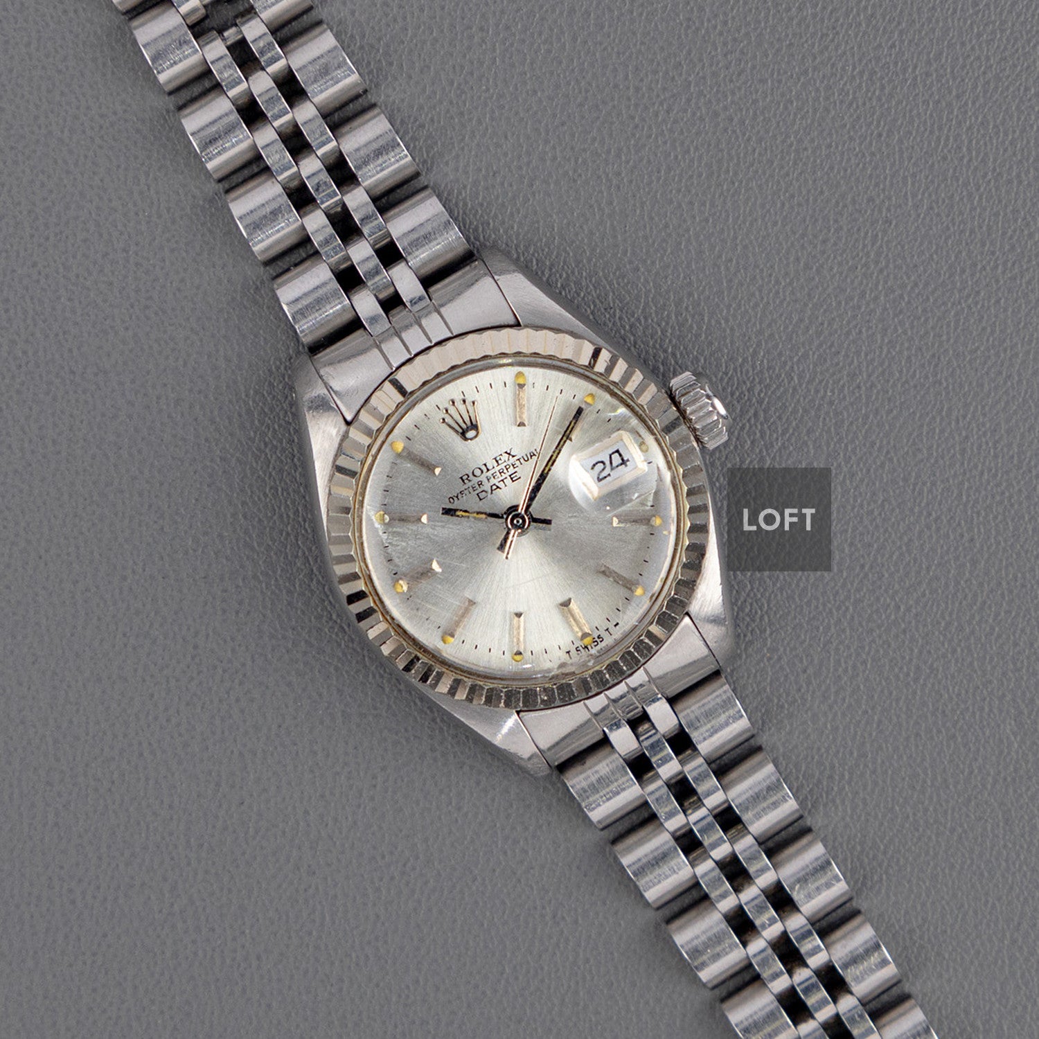 Rolex Lady-Datejust 6917 Silver Dial 26 mm