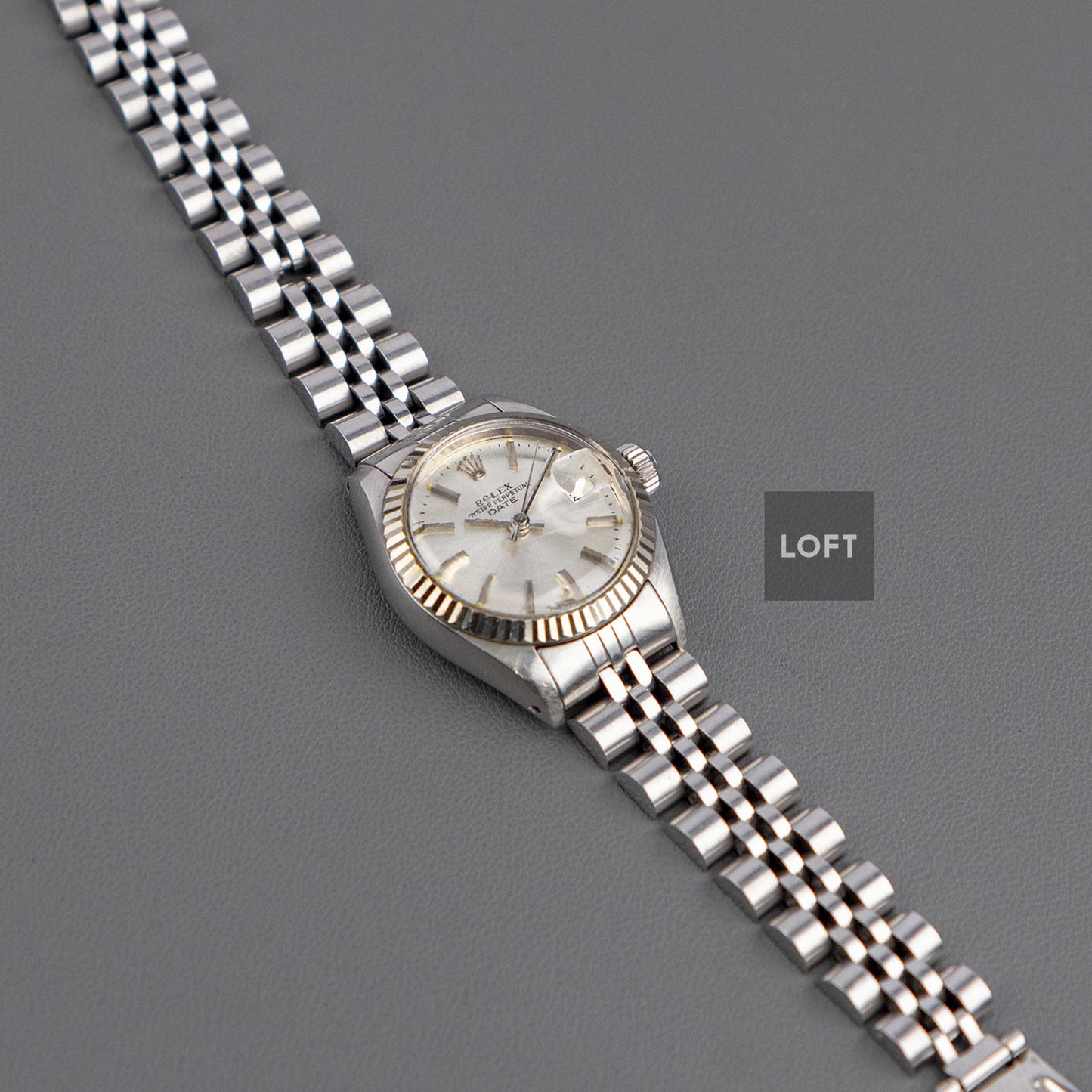 Rolex Lady-Datejust 6917 Silver Dial 26 mm