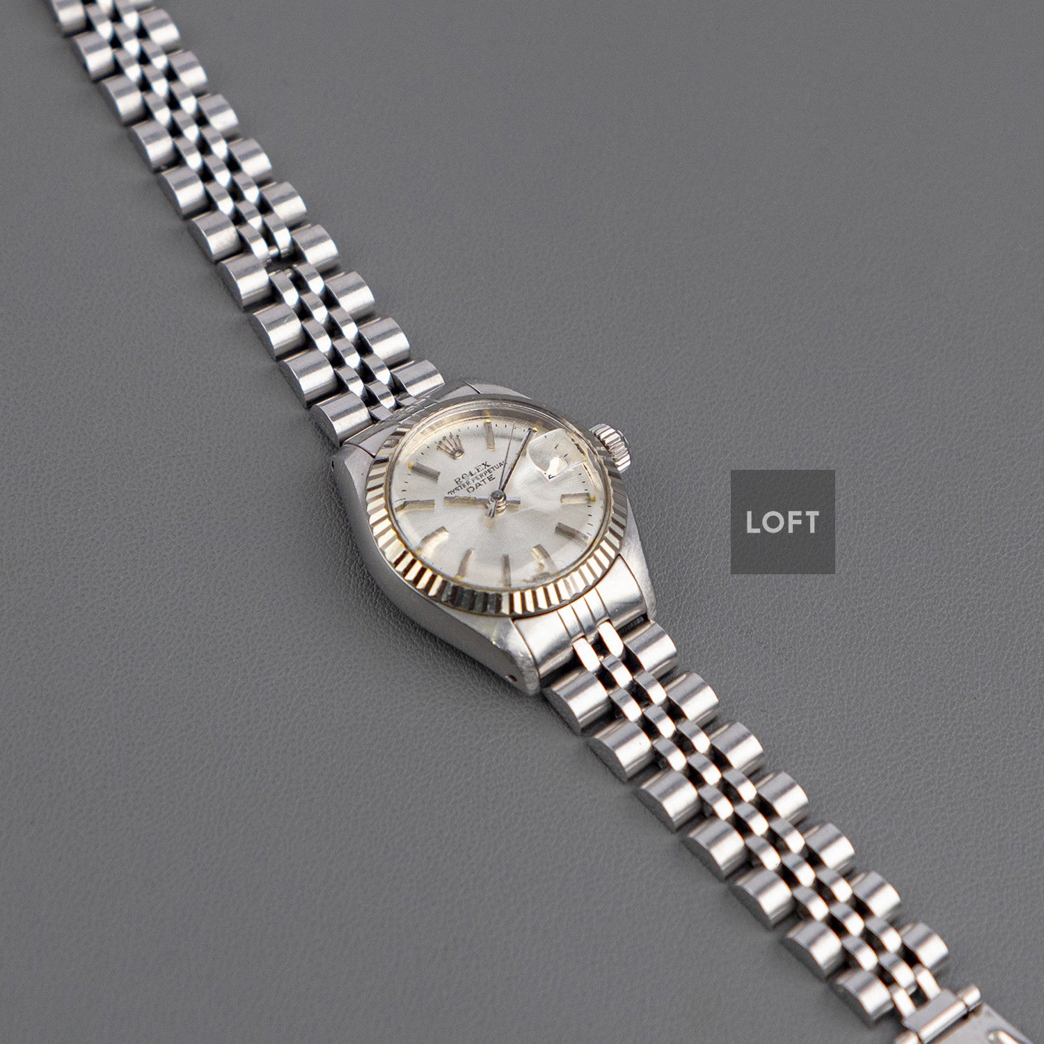 Rolex Lady-Datejust 6917 Silver Dial 26 mm